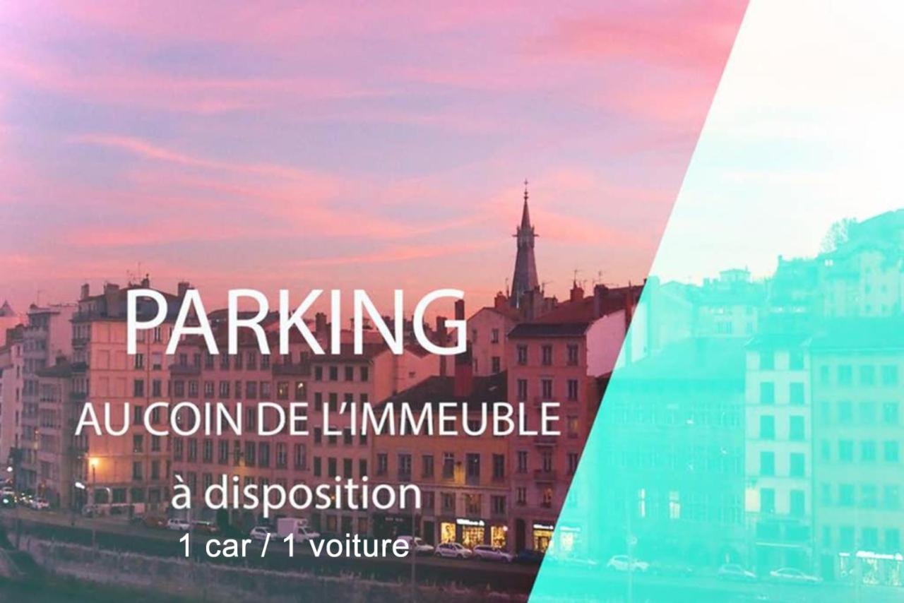 Appartement Haussmannien D'Artiste, Exception, Quai De Saone Balcon+Parking Lyon Exteriér fotografie
