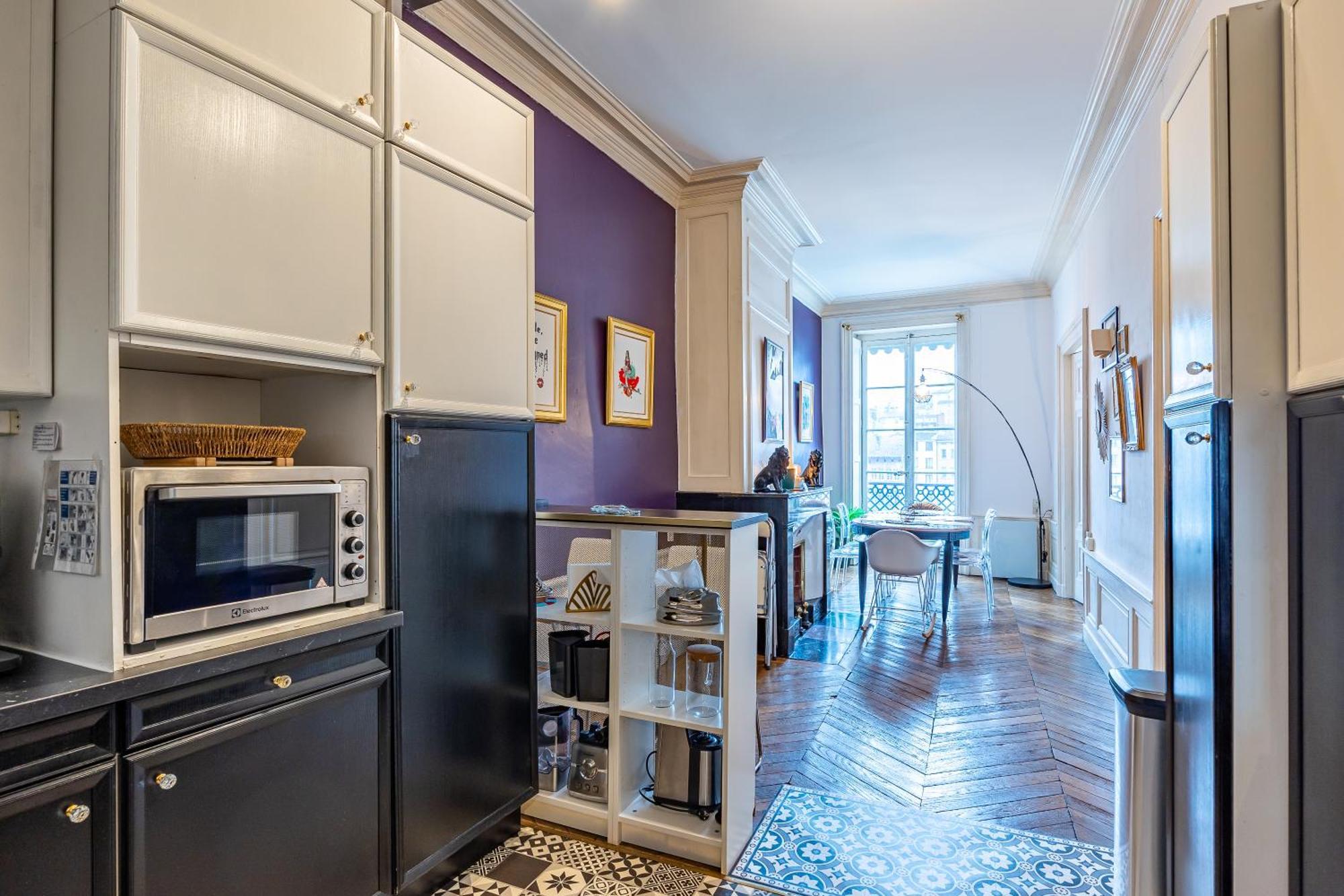 Appartement Haussmannien D'Artiste, Exception, Quai De Saone Balcon+Parking Lyon Exteriér fotografie